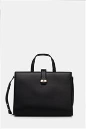 ΤΣΑΝΤΑ ΧΡΩΜΑ: ΜΑΥΡΟ, AW0AW18287 TOMMY HILFIGER