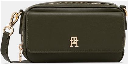 ΤΣΑΝΤΑ ΧΡΩΜΑ: ΠΡΑΣΙΝΟ, AW0AW17680 TOMMY HILFIGER