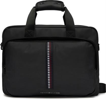 ΤΣΑΝΤΑ ΓΙΑ LAPTOP AM0AM12728 ΜΑΥΡΟ TOMMY HILFIGER