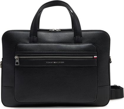 ΤΣΑΝΤΑ ΓΙΑ LAPTOP TH CENTRAL COMPUTER BAG AM0AM13203 ΜΑΥΡΟ TOMMY HILFIGER