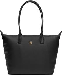 ΤΣΑΝΤΑ POPETTE SOFT AW0AW17705 ΜΑΥΡΟ TOMMY HILFIGER