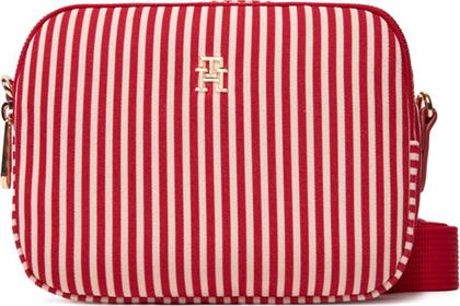 ΤΣΑΝΤΑ POPPY SUMMER CAMERA BAG AW0AW17231 ΚΟΚΚΙΝΟ TOMMY HILFIGER