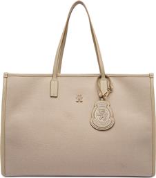 ΤΣΑΝΤΑ TH CITY LARGE TOTE MELTON AW0AW18215 ΜΠΕΖ TOMMY HILFIGER