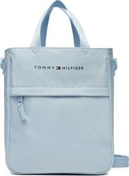 ΤΣΑΝΤΑ TH ESSENTIAL SHOULDER BAG AU0AU01950 ΓΑΛΑΖΙΟ TOMMY HILFIGER