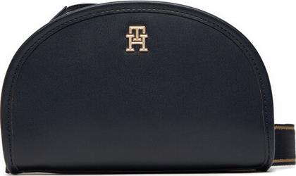 ΤΣΑΝΤΑ TH MONOTYPE HALF MOON CAMERA BAG AW0AW16774 ΣΚΟΥΡΟ ΜΠΛΕ TOMMY HILFIGER