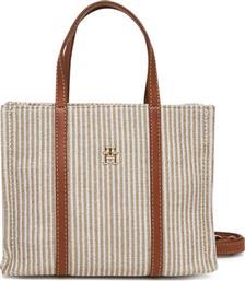 ΤΣΑΝΤΑ TH PREMIUM BEACH LE MINI TOTE AW0AW17208 ΜΠΕΖ TOMMY HILFIGER