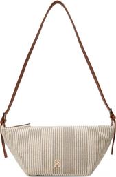 ΤΣΑΝΤΑ TH PREMIUM BEACH LE SLING BAG AW0AW17177 ΜΠΕΖ TOMMY HILFIGER