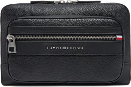 ΤΣΑΝΤΑΚΙ ΜΕΣΗΣ TH CENTRAL BUMBAG AM0AM13352 ΜΑΥΡΟ TOMMY HILFIGER