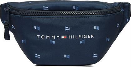 ΤΣΑΝΤΑΚΙ ΜΕΣΗΣ TH ESSENTIAL AOP AU0AU01949 ΣΚΟΥΡΟ ΜΠΛΕ TOMMY HILFIGER