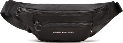 ΤΣΑΝΤΑΚΙ ΜΕΣΗΣ TH HORIZON CROSSBODY AM0AM10551 ΜΑΥΡΟ TOMMY HILFIGER