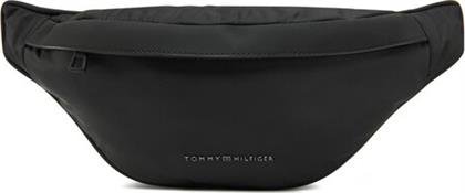 ΤΣΑΝΤΑΚΙ ΜΕΣΗΣ TH REPREVE BUMBAG AM0AM13188 ΜΑΥΡΟ TOMMY HILFIGER