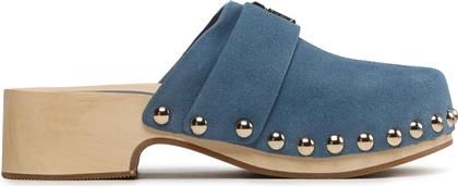 ΤΣΟΚΑΡΑ TH CLOG SUEDE FW0FW07171 ΜΠΛΕ TOMMY HILFIGER