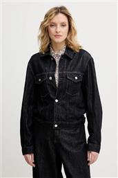 ΤΖΙΝ ΜΠΟΥΦΑΝ ΧΡΩΜΑ: ΝΑΥΤΙΚΟ ΜΠΛΕ, WW0WW49523 TOMMY HILFIGER