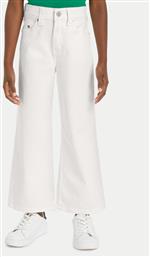 ΤΖΙΝ MABEL KG0KG07845 ΛΕΥΚΟ WIDE LEG TOMMY HILFIGER