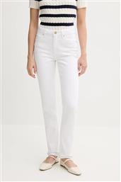 ΤΖΙΝ ΠΑΝΤΕΛΟΝΙ ΧΡΩΜΑ: ΑΣΠΡΟ, WW0WW45678 TOMMY HILFIGER