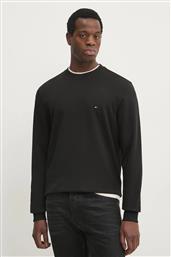 ΒΑΜΒΑΚΕΡΗ ΜΠΛΟΥΖΑ ΧΡΩΜΑ: ΜΑΥΡΟ, MW0MW37237 TOMMY HILFIGER