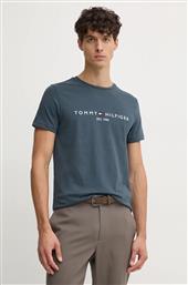 ΒΑΜΒΑΚΕΡΟ ΜΠΛΟΥΖΑΚΙ ΑΝΔΡΙΚΑ, ΧΡΩΜΑ: ΓΚΡΙ TOMMY HILFIGER