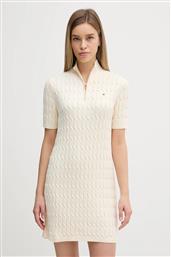 ΒΑΜΒΑΚΕΡΟ ΦΟΡΕΜΑ ΧΡΩΜΑ: ΜΠΕΖ, WW0WW48444 TOMMY HILFIGER