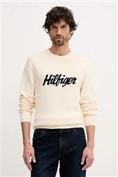 ΒΑΜΒΑΚΕΡΟ ΠΟΥΛΟΒΕΡ ΑΝΔΡΙΚΟ, ΧΡΩΜΑ: ΜΠΕΖ, MW0MW41647 TOMMY HILFIGER