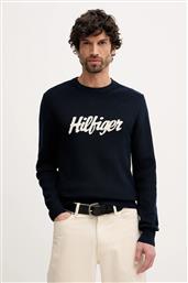 ΒΑΜΒΑΚΕΡΟ ΠΟΥΛΟΒΕΡ ΑΝΔΡΙΚΟ, ΧΡΩΜΑ: ΝΑΥΤΙΚΟ ΜΠΛΕ, MW0MW41647 TOMMY HILFIGER