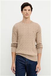 ΒΑΜΒΑΚΕΡΟ ΠΟΥΛΟΒΕΡ ΧΡΩΜΑ: ΑΣΠΡΟ, MW0MW33132 TOMMY HILFIGER