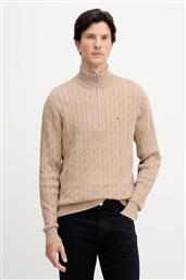 ΒΑΜΒΑΚΕΡΟ ΠΟΥΛΟΒΕΡ ΧΡΩΜΑ: ΜΠΕΖ, MW0MW36532 TOMMY HILFIGER