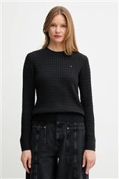 ΒΑΜΒΑΚΕΡΟ ΠΟΥΛΟΒΕΡ ΧΡΩΜΑ: ΜΠΕΖ, WW0WW44993 TOMMY HILFIGER