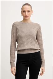 ΒΑΜΒΑΚΕΡΟ ΠΟΥΛΟΒΕΡ ΧΡΩΜΑ: ΜΠΕΖ, WW0WW44993 TOMMY HILFIGER