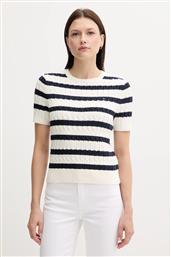 ΒΑΜΒΑΚΕΡΟ ΠΟΥΛΟΒΕΡ ΧΡΩΜΑ: ΜΠΕΖ, WW0WW45656 TOMMY HILFIGER