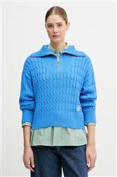 ΒΑΜΒΑΚΕΡΟ ΠΟΥΛΟΒΕΡ ΧΡΩΜΑ: ΜΠΛΕ, WW0WW47643 TOMMY HILFIGER