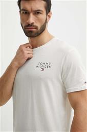 ΒΑΜΒΑΚΕΡΟ T-SHIRT ΧΡΩΜΑ: ΠΡΑΣΙΝΟ TOMMY HILFIGER