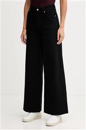 ΒΑΜΒΑΚΕΡΟ ΤΖΙΝ ΧΡΩΜΑ: ΜΑΥΡΟ, WW0WW48254 TOMMY HILFIGER