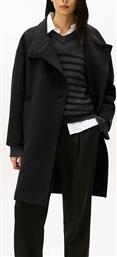 WOOL TEXTURE REG FUNNEL NK COAT TOMMY HILFIGER