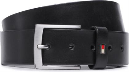 ΖΩΝΗ ΑΝΔΡΙΚΗ DENTON BELT BM56921999 ΜΑΥΡΟ TOMMY HILFIGER