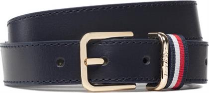 ΖΩΝΗ ΓΥΝΑΙΚΕΙΑ SQUARE BUCKLE SINGATURE 2.5 AW0AW12148 ΣΚΟΥΡΟ ΜΠΛΕ TOMMY HILFIGER