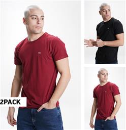 2-PACK CNECK ΑΝΔΡΙΚΟ T-SHIRT (9000100166-58375) TOMMY JEANS από το COSMOSSPORT