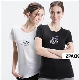 2-PACK SKINNY ESSENTIALS LOGO ΓΥΝΑΙΚΕΙΟ T-SHIRT (9000100187-1540) TOMMY JEANS