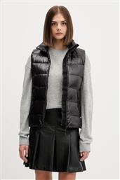 ΑΜΑΝΙΚΟ ΑΠΟ ΠΟΥΠΟΥΛΑ ΧΡΩΜΑ: ΜΑΥΡΟ, DW0DW21622 TOMMY JEANS
