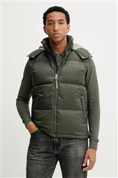 ΑΜΑΝΙΚΟ ΑΠΟ ΠΟΥΠΟΥΛΑ ΧΡΩΜΑ: ΠΡΑΣΙΝΟ, DM0DM22068 TOMMY JEANS