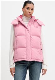 ΑΜΑΝΙΚΟ ΑΠΟ ΠΟΥΠΟΥΛΑ ΧΡΩΜΑ: ΡΟΖ, DW0DW21627 TOMMY JEANS
