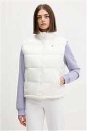 ΑΜΑΝΙΚΟ ΜΠΟΥΦΑΝ ΧΡΩΜΑ: ΑΣΠΡΟ, DW0DW22037 TOMMY JEANS