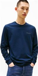 ΑΝΔΡΙΚΗ ΜΑΚΡΥΜΑΝΙΚΗ ΜΠΛΟΥΖΑ ΜΕ ΛΟΓΟΤΥΠΟ SLIM FIT - DM0DM21594 ΜΠΛΕ ΣΚΟΥΡΟ TOMMY JEANS