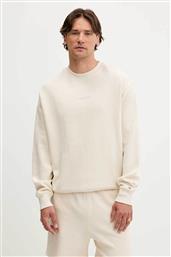ΑΝΔΡΙΚΗ ΜΑΚΡΥΜΑΝΙΚΗ ΜΠΛΟΥΖΑ ΜΕ WAFFLE PATTERN REGULAR FIT - DM0DM21622 ΕΚΡΟΥ TOMMY JEANS