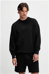 ΑΝΔΡΙΚΗ ΜΑΚΡΥΜΑΝΙΚΗ ΜΠΛΟΥΖΑ ΜΕ WAFFLE PATTERN REGULAR FIT - DM0DM21622 ΜΑΥΡΟ TOMMY JEANS