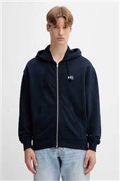 ΑΝΔΡΙΚΗ ΖΑΚΕΤΑ ΦΟΥΤΕΡ ΜΕ ΛΟΓΟΤΥΠΟ REGULAR FIT - DM0DM21626 ΜΠΛΕ ΣΚΟΥΡΟ TOMMY JEANS