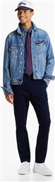 ΑΝΔΡΙΚΟ ΠΑΝΤΕΛΟΝΙ CHINO ΜΟΝΟΧΡΩΜΟ SLIM FIT - DM0DM20282-** ΜΠΛΕ ΣΚΟΥΡΟ TOMMY JEANS