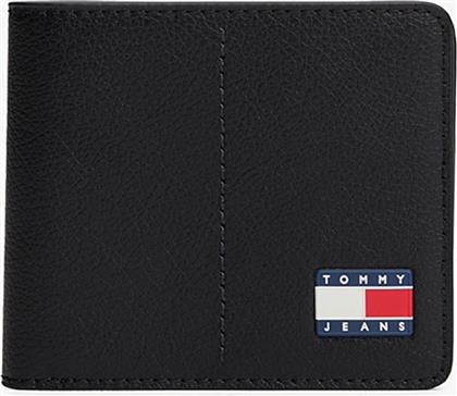 ΑΝΔΡΙΚΟ ΠΟΡΤΟΦΟΛΙ ΜΕ ΛΟΓΟΤΥΠΟ - AM0AM13699 ΜΑΥΡΟ TOMMY JEANS