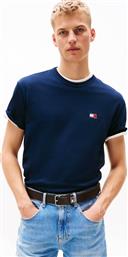 ΑΝΔΡΙΚΟ T-SHIRT ΜΕ ΚΕΝΤΗΜΕΝΟ ΛΟΓΟΤΥΠΟ ΣΤΟ ΣΤΗΘΟΣ REGULAR FIT - DM0DM20322 ΜΠΛΕ ΣΚΟΥΡΟ TOMMY JEANS