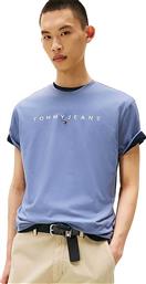 ΑΝΔΡΙΚΟ T-SHIRT ΜΕ ΛΟΓΟΤΥΠΟ REGULAR FIT - DM0DM20744 ΜΠΛΕ ΑΝΟΙΧΤΟ TOMMY JEANS