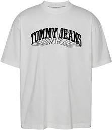 ΑΝΔΡΙΚΟ T-SHIRT ΜΕ ΛΟΓΟΤΥΠΟ REGULAR FIT - DM0DM21283 ΛΕΥΚΟ TOMMY JEANS